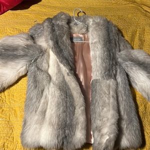 Jordache fur coat